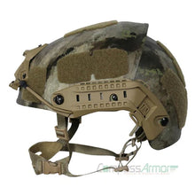 VBH-RM Coyote Brown Ventilated Ballistic Helmet with Sides-rails and NVG mount